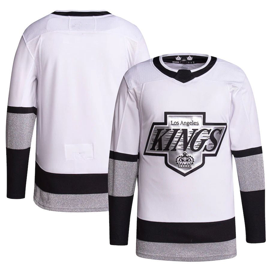 LA.Kings 2021-22 Alternate Primegreen Authentic Pro Jersey  White Stitched American Hockey Jerseys CustomName