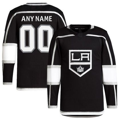 Custom LA.Kings Home Primegreen Authentic Pro Jersey Black Stitched American Hockey Jerseys CustomName