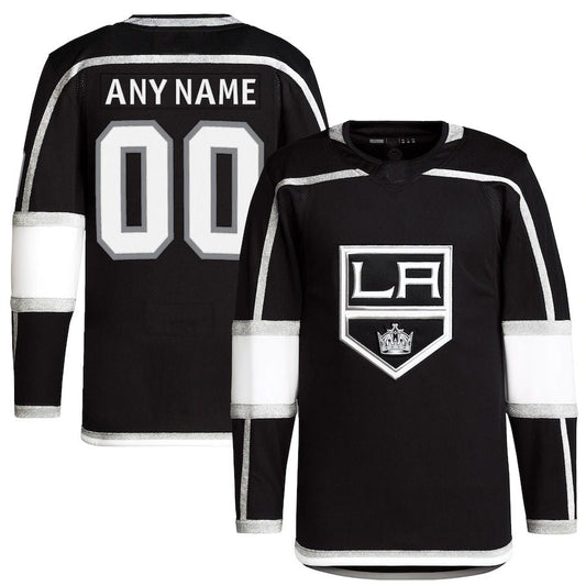 Custom LA.Kings Home Primegreen Authentic Pro Jersey Black Stitched American Hockey Jerseys CustomName