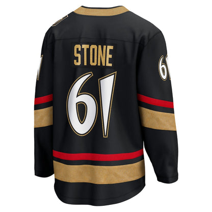 V.Golden Knights #61 Mark Stone Fanatics Branded Special Edition 2.0 Breakaway Player Jersey Black Alternate Jersey Hockey Jerseys CustomName