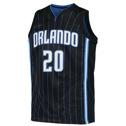O.Magic #20 Markelle Fultz 2020-21 Swingman Jersey Black Icon Edition Stitched American Basketball Jersey