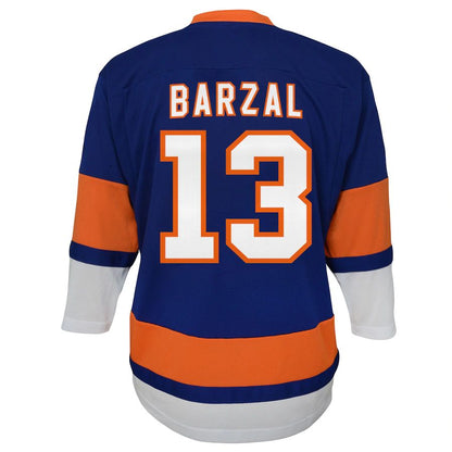 NY.Islanders #13 Mathew Barzal Preschool Home Replica Player Jersey Royal Stitched American Hockey Jerseys CustomName