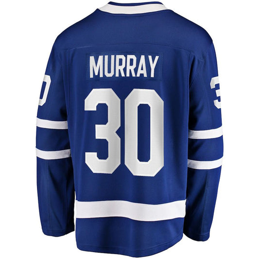 T.Maple Leafs #30 Matt Murray Fanatics Branded Home Breakaway Player Jersey Blue Stitched American Hockey Jerseys CustomName
