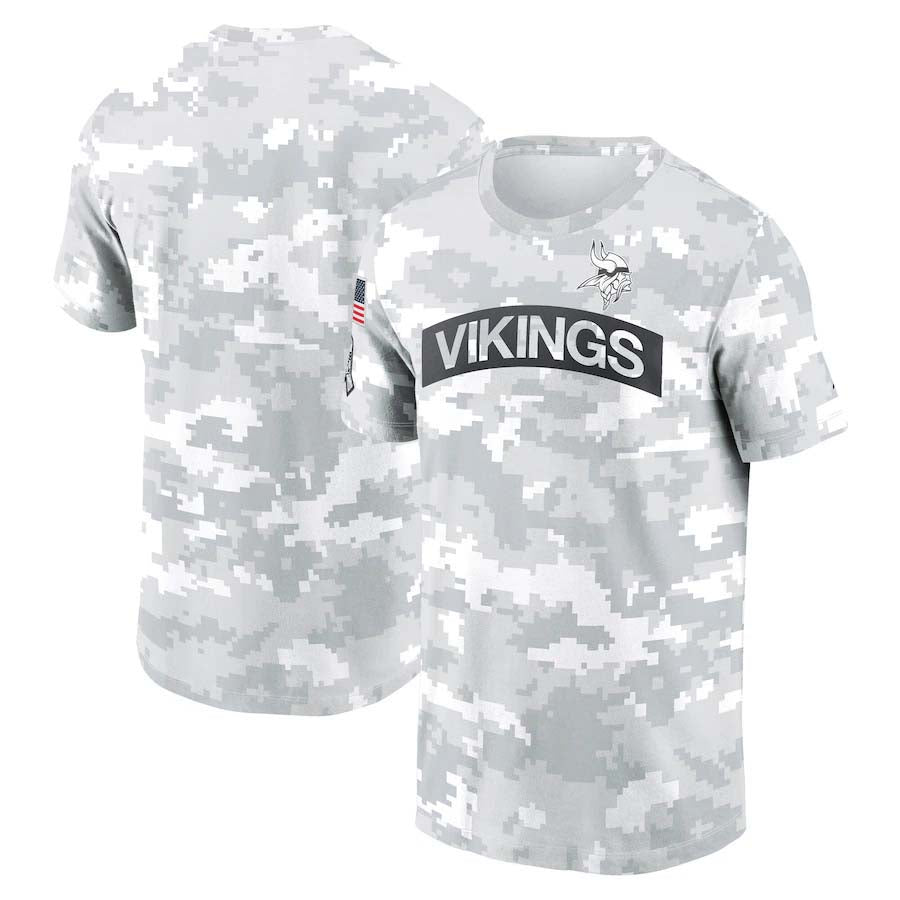 MN.Vikings 2024 Salute To Service Club Pullover T-Shirt Birthday and Christmas gifts Stitched American Football Jerseys