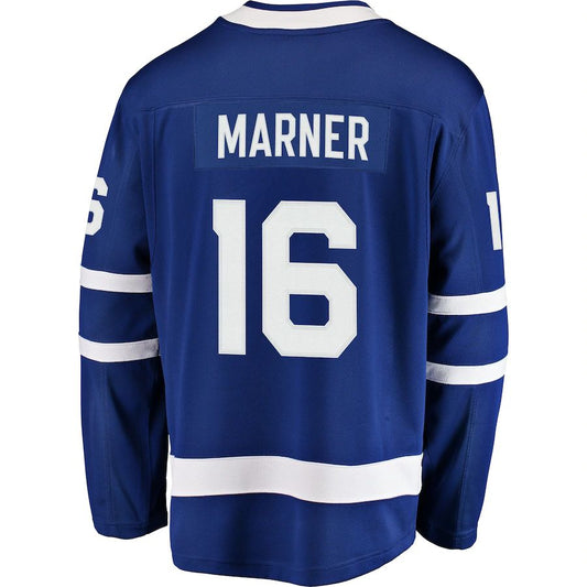 T.Maple Leafs #16 Mitchell Marner Fanatics Branded Home Premier Breakaway Player Jersey Blue Stitched American Hockey Jerseys CustomName