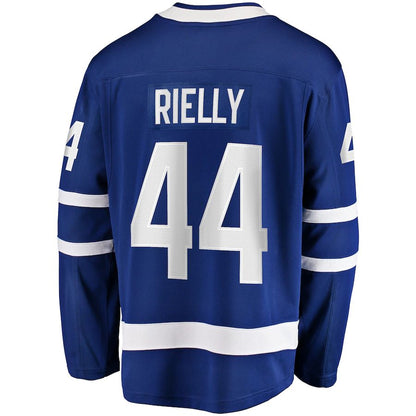 T.Maple Leafs #44 Morgan Rielly Fanatics Branded Home Breakaway Player Jersey Blue Stitched American Hockey Jerseys CustomName