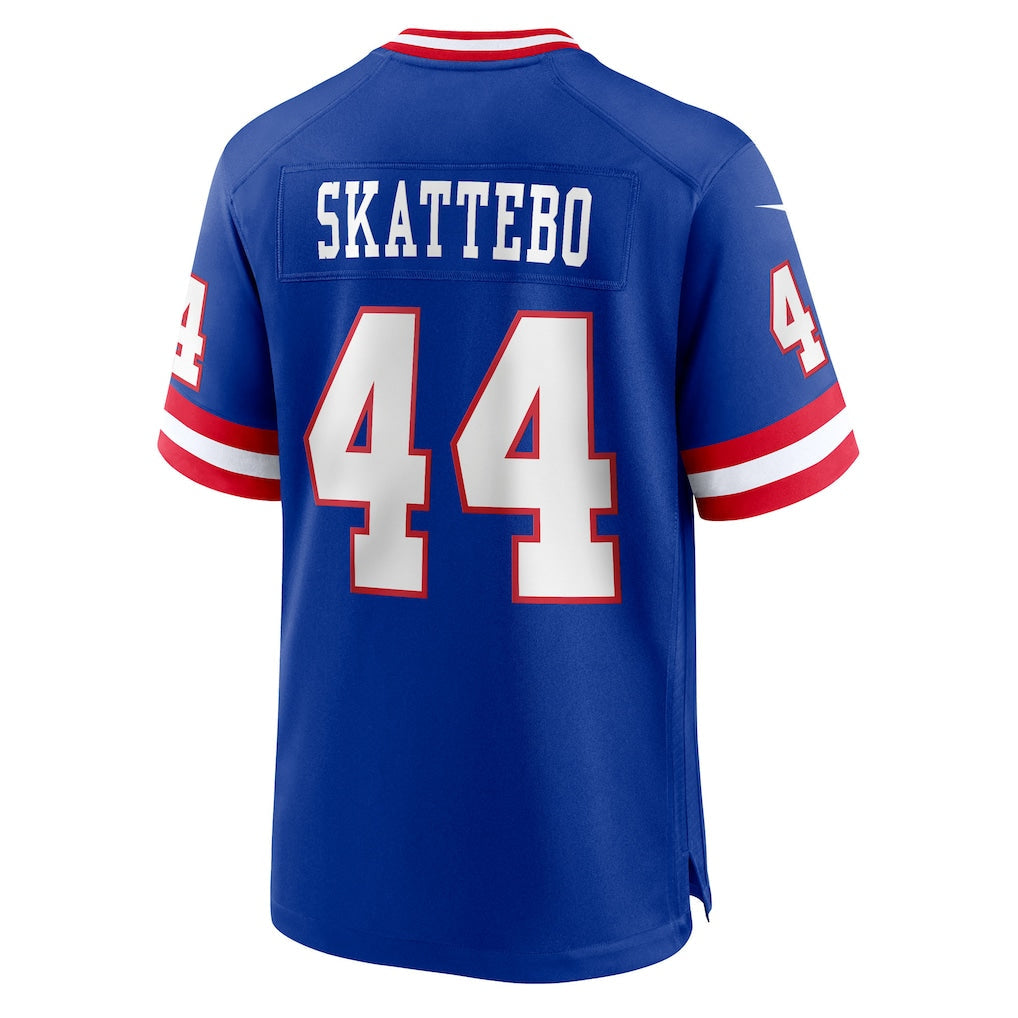 NY.Giants #44 Cam Skattebo Royal Alternate 2 Legacy Game Stitched American Football Jerseys CustomName