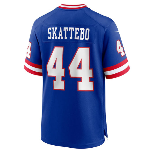 NY.Giants #44 Cam Skattebo Royal Alternate 2 Legacy Game Stitched American Football Jerseys CustomName