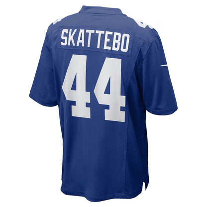 NY.Giants #44 Cam Skattebo Royal Team Game Player Stitched American Football Jerseys