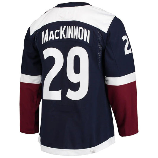 C.Avalanche #29 Nathan MacKinnon Alternate Primegreen Authentic Pro Player Jersey Stitched American Hockey Jerseys CustomName