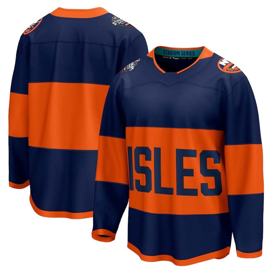 NY.Islanders Fanatics 2024 Stadium Series Breakaway Jersey ¨C Navy Stitched American Hockey Jerseys CustomName