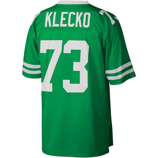 NY.Jets #73 Joe Klecko Mitchell & Ness Kelly Green Legacy Replica Jersey Stitched American Football Jerseys