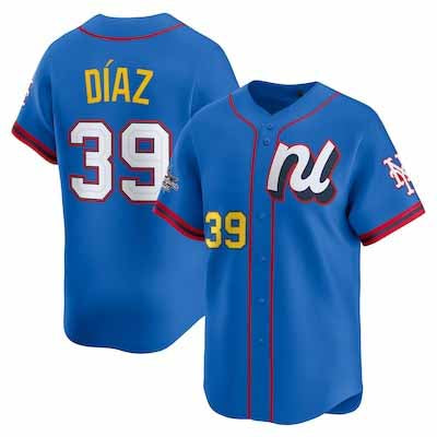 New York Mets #39 Edwin D¨ªaz National League 2025 All-Star Edition Limited Player Jersey - Blue Baseball Jersey