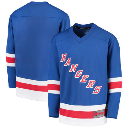NY.Rangers Fanatics Branded Home Replica Blank Jersey Royal Stitched American Hockey Jerseys CustomName