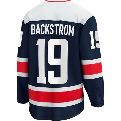 W.Capitals #19 Nicklas Backstrom Fanatics Branded Alternate 2020-21 Premier Breakaway Player Jersey Navy Stitched American Hockey Jerseys CustomName