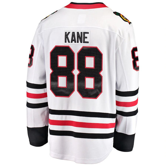 C.Blackhawks #88 Patrick Kane Fanatics Branded Breakaway Player Jersey White Stitched American Hockey Jerseys CustomName