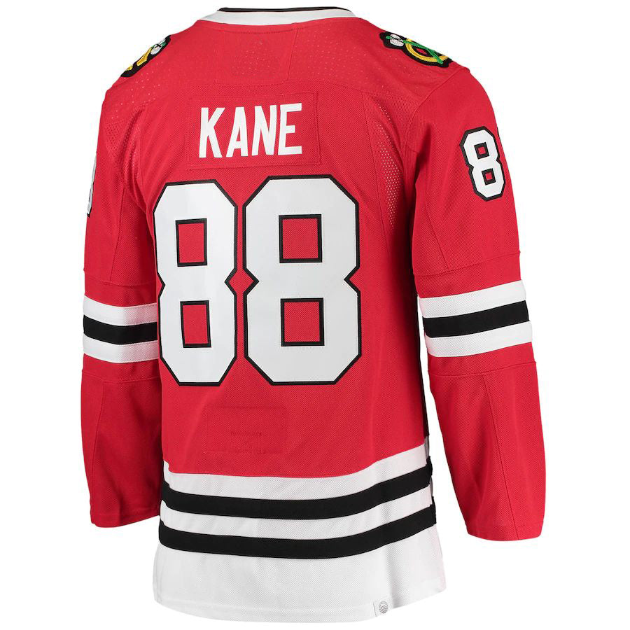 C.Blackhawks #88 Patrick Kane Home Primegreen Authentic Pro Player Jersey Red Stitched American Hockey Jerseys CustomName