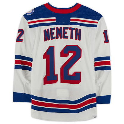 NY.Rangers #12 Patrik Nemeth Fanatics Authentic Game-Used White Stitched American Hockey Jerseys CustomName