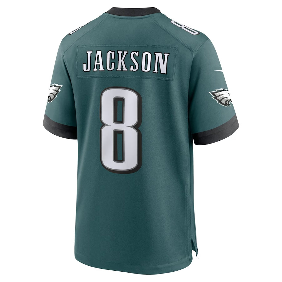 P.Eagles #8 Adoree' Jackson Midnight Green Team Game American Football Jerseys