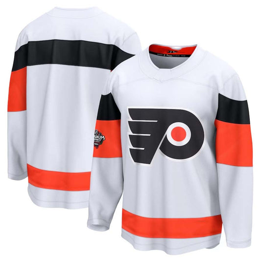 P.Flyers Fanatics 2024 Stadium Series Breakaway Jersey ¨C White Stitched American Hockey Jerseys CustomName