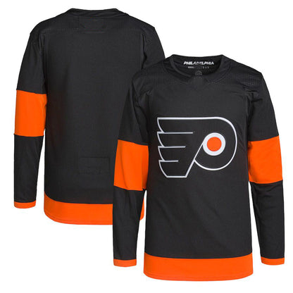 P.Flyers Alternate Primegreen Authentic Pro Jersey Black Stitched American Hockey Jerseys CustomName