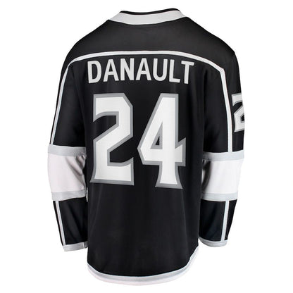 LA.Kings #24 Phillip Danault Fanatics Branded Home Breakaway Player Jersey  Black Stitched American Hockey Jerseys CustomName