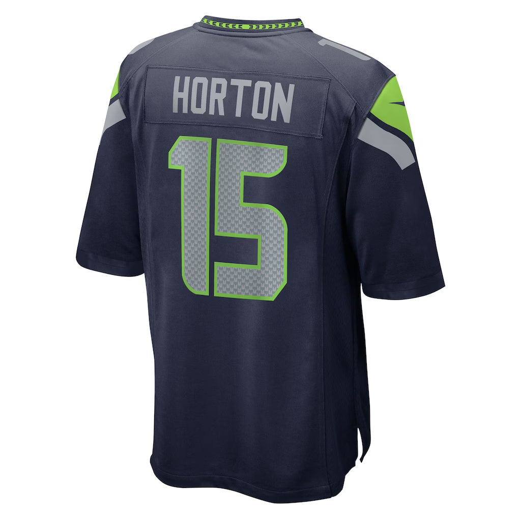S.Seahawks #15 Tory Horton College Navy Team Game Stitched American Football Jerseys CustomName