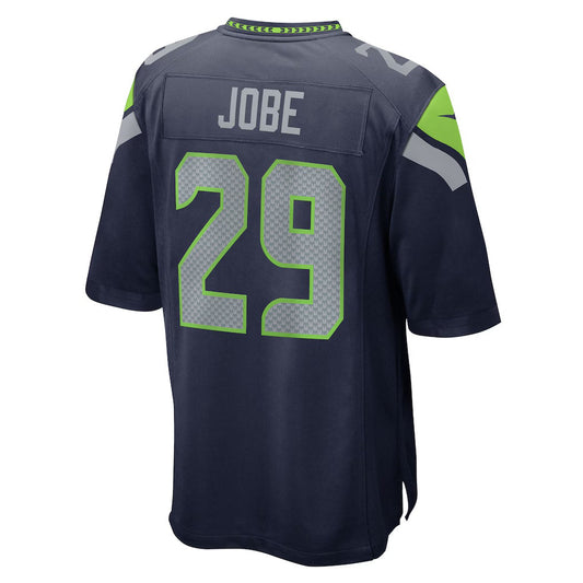 S.Seahawks #29 Josh Jobe College Navy Team Game Stitched American Football Jerseys CustomName