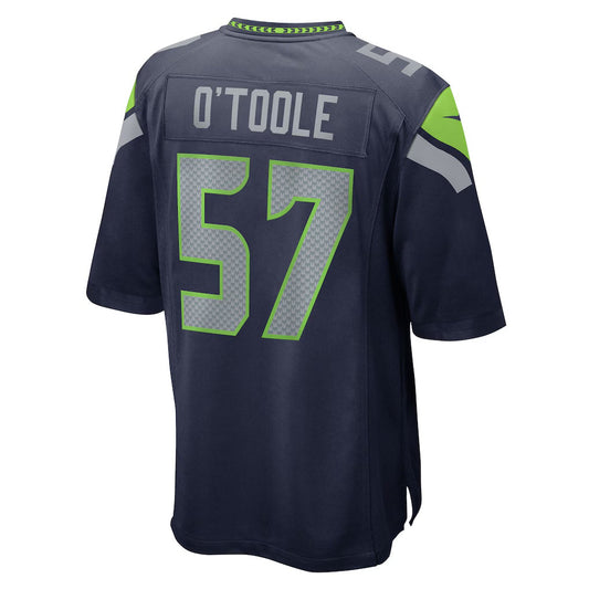 S.Seahawks #57 Connor O'Toole College Navy Team Game Stitched American Football Jerseys CustomName