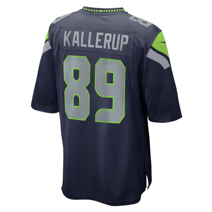 S.Seahawks #89 Nick Kallerup College Navy Team Game Stitched American Football Jerseys CustomName