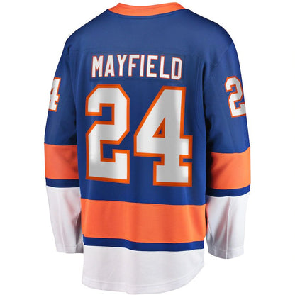 NY.Islanders #24 Scott Mayfield Fanatics Branded Breakaway Jersey Royal Stitched American Hockey Jerseys CustomName