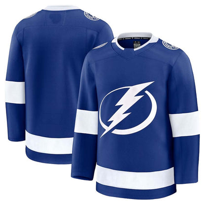 TB.Lightning Fanatics Home Premium Jersey - Blue Stitched American Hockey Jerseys CustomName