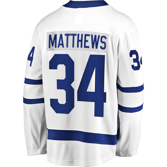 T.Maple Leafs #34 Auston Matthews Fanatics Branded Away Premier Breakaway Player Jersey White  Stitched American Hockey Jerseys CustomName