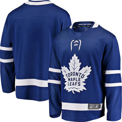 T.Maple Leafs Fanatics Branded Breakaway Home Jersey Blue Stitched American Hockey Jerseys CustomName