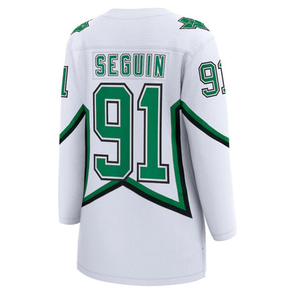 D.Stars #91 Tyler Seguin Fanatics Branded 2020-21 Special Edition Breakaway Player Jersey White Stitched American Hockey Jerseys CustomName
