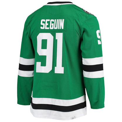 D.Stars #91 Tyler Seguin Home Primegreen Authentic Pro Player Jersey Kelly Green Stitched American Hockey Jerseys CustomName