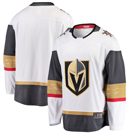 V.Golden Knights Fanatics Branded Breakaway Away Jersey White Stitched American Hockey Jerseys CustomName