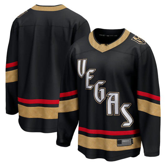 V.Golden Knights Fanatics Branded Special Edition 2.0 Breakaway Blank Jersey Black Stitched American Hockey Jerseys CustomName