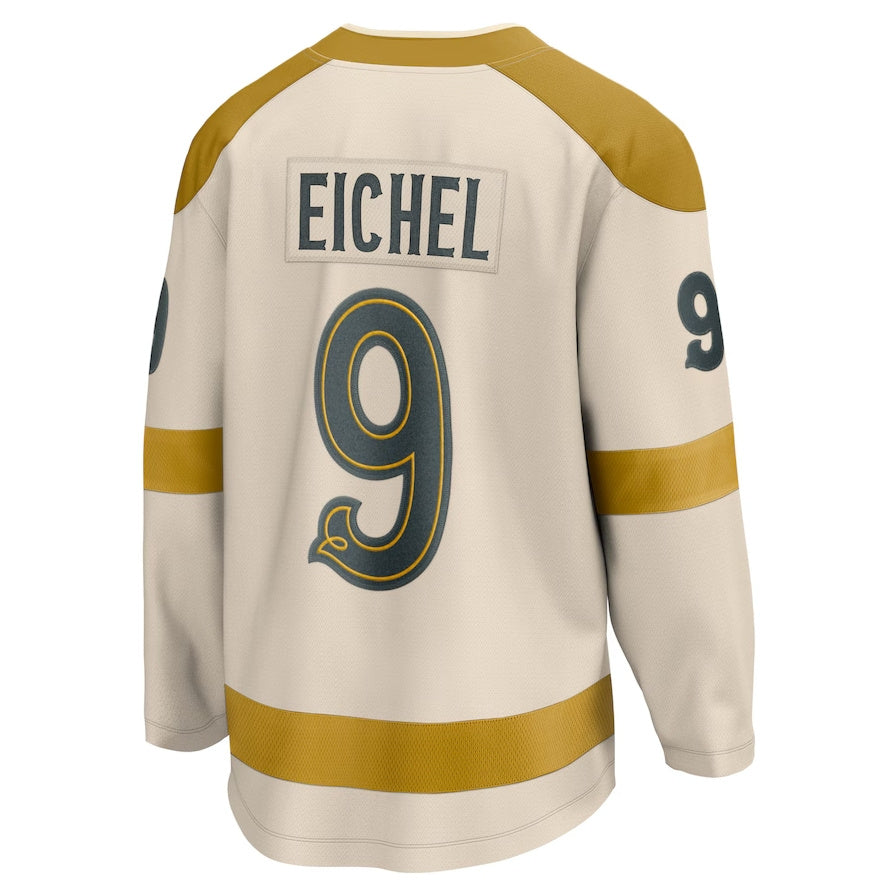 V.Golden Knights #9 Jack Eichel Fanatics 2024 Winter Classic Breakaway Player Jersey - Cream Hockey Jerseys CustomName