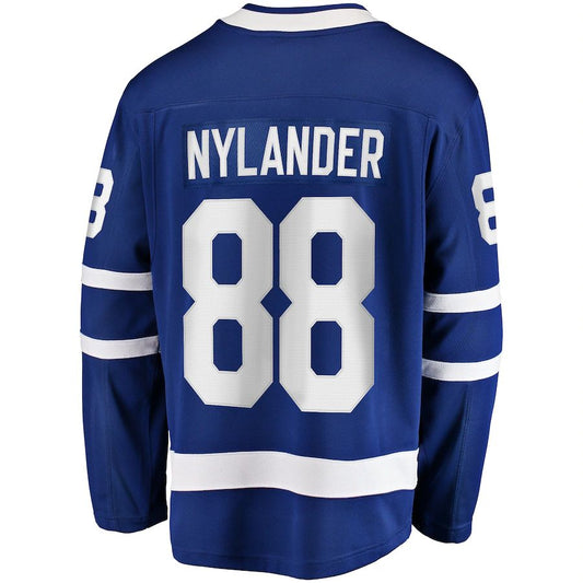 T.Maple Leafs #88 William Nylander Fanatics Branded Home Breakaway Player Jersey Blue Stitched American Hockey Jerseys CustomName
