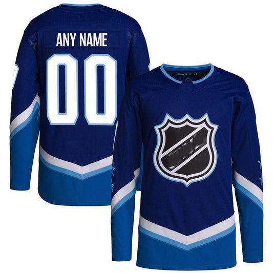 Custom M.Wild 2022 All-Star Game Western Conference Pick-A-Player Jersey Blue Stitched American Hockey Jerseys CustomName