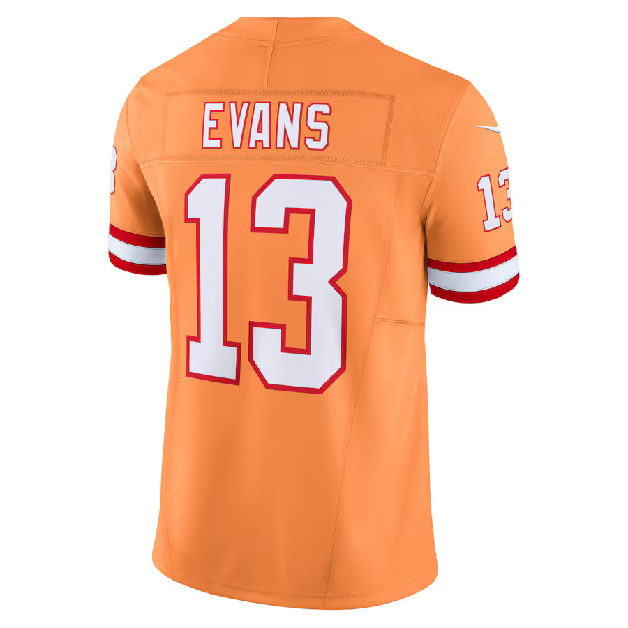 TB.Buccaneers #13 Mike Evans Orange Vapor F.U.S.E. Limited Jersey Stitched American Football Jerseys