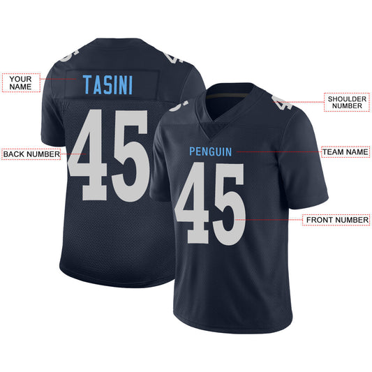 Custom NY.Jets Stitched American Football Jerseys Personalize Birthday Gifts Navy Jersey